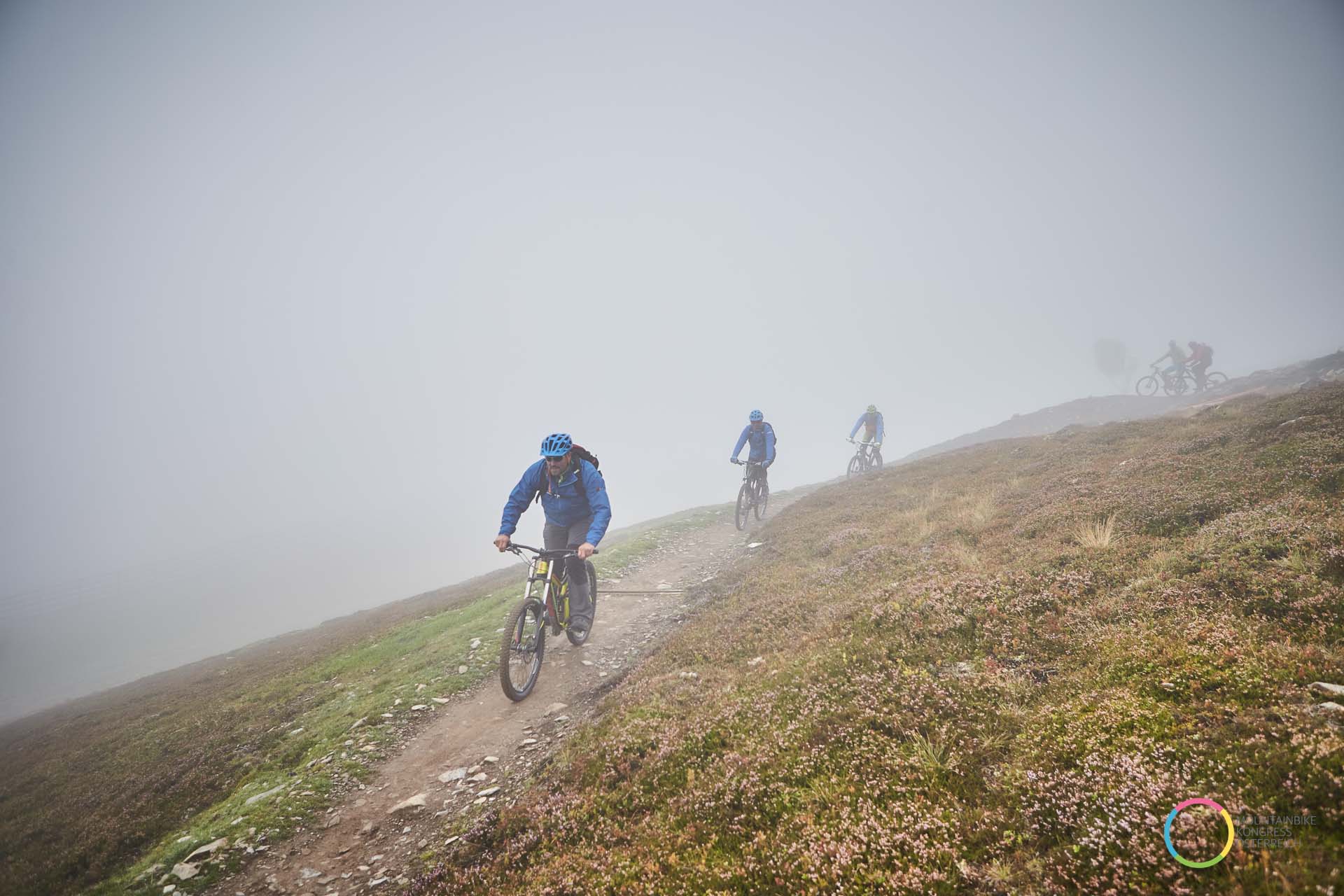 Mountainbiken am Trailbautag 2016