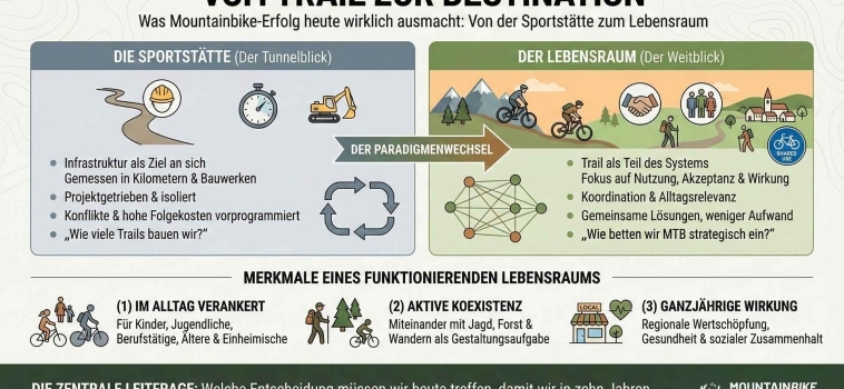 Vom Trail zur Destination: Wie Mountainbike-Regionen erfolgreich werden